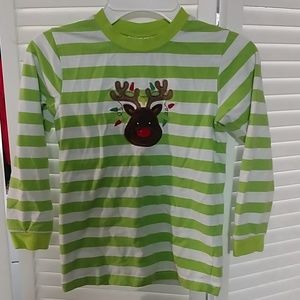 Southern Tots reindeer green Christmas shirt